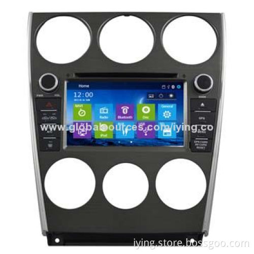 7-inch Touch Screen Cars Movie DVD for MAZDA6 2007-2014 with GPS Navigation, Bluetooth, USB, SD, TV